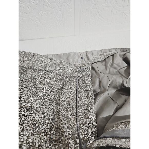 NEW Ralph Lauren Purple Label Sequin Wide Leg Trousers Womens Small Pants - Picture 8 of 15